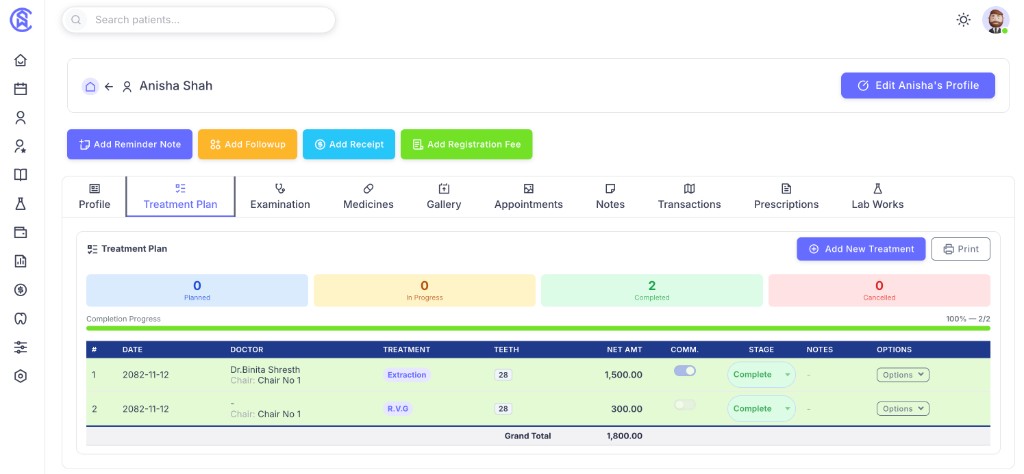 CareDental Dental Clinic Management